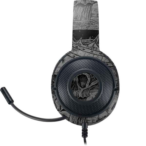 Alchemy Carta Skull Sketch Razer Kraken X Skin